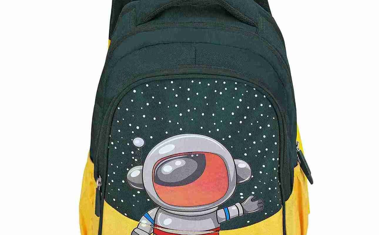 HOTSHOT 1357 JUNIOR SERIES SPACEMAN BAG|School Bag|Tuition Bag|KIDS BAG|Boys&Girls   18 L School Bag