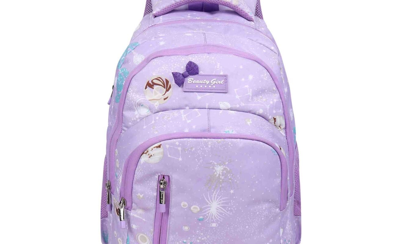 BEAUTY GIRLS BY HOTSHOT 1522|School Bag|Tuition Bag|College Backpack|For Girls & Women|18 Inch|30L School Bag