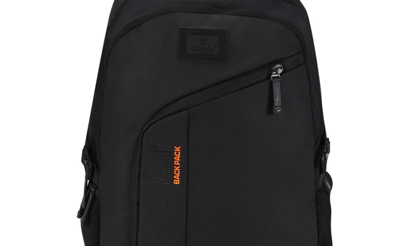 HOT SHOT Large 35 L Laptop Backpack HOTSHOT 1356 DYNAMIC SERIES|Officebag|Laptop Backpack|Chest Strap|Specsholder|15.6 inch (Black)