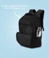 HOT SHOT Large 35 L Laptop Backpack HOTSHOT 1356 DYNAMIC SERIES|Officebag|Laptop Backpack|Chest Strap|Specsholder|15.6 inch (Black) - Image 2