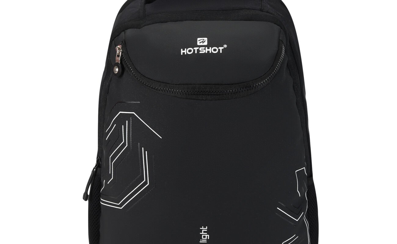 HOT SHOT Large 35 L Laptop Backpack HOTSHOT 1373 DYNAMIC SERIES|Office bag|Laptop Backpack|Casual Backpack|15.6 inch (Black)