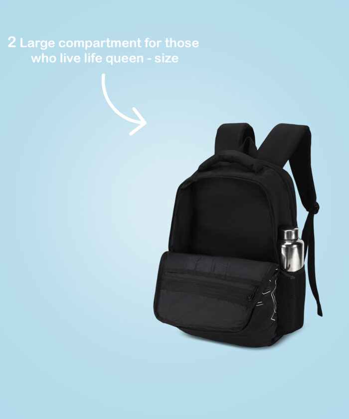 HOT SHOT Large 35 L Laptop Backpack HOTSHOT 1373 DYNAMIC SERIES|Office bag|Laptop Backpack|Casual Backpack|15.6 inch (Black) - Image 2