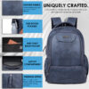 HOT SHOT BAGS VINTAGE SERIES 1387 28L FAUX LEATHER WATER RESISTANT ANTI THEFT LAPTOP BACKPACK | OFFICE BACKPACK | COLLEGE BACKPACK - Image 7