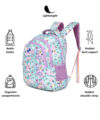 BEAUTY GIRLS BY HOTSHOT 1566|School Bag|Tuition Bag|College Backpack|For Girls & Women|18 Inch|30L School Bag - Image 2