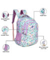 BEAUTY GIRLS BY HOTSHOT 1566|School Bag|Tuition Bag|College Backpack|For Girls & Women|18 Inch|30L School Bag - Image 4