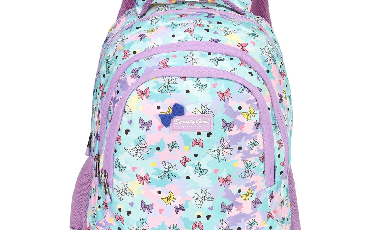 BEAUTY GIRLS BY HOTSHOT 1566|School Bag|Tuition Bag|College Backpack|For Girls & Women|18 Inch|30L School Bag