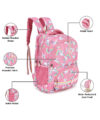 BEAUTY GIRLS BY HOTSHOT 1651|School Bag|Tuition Bag|Unicorn Bag|College Backpack|For Girls & Women|18 Inch|30L School Bag - Image 6