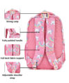 BEAUTY GIRLS BY HOTSHOT 1651|School Bag|Tuition Bag|Unicorn Bag|College Backpack|For Girls & Women|18 Inch|30L School Bag - Image 5