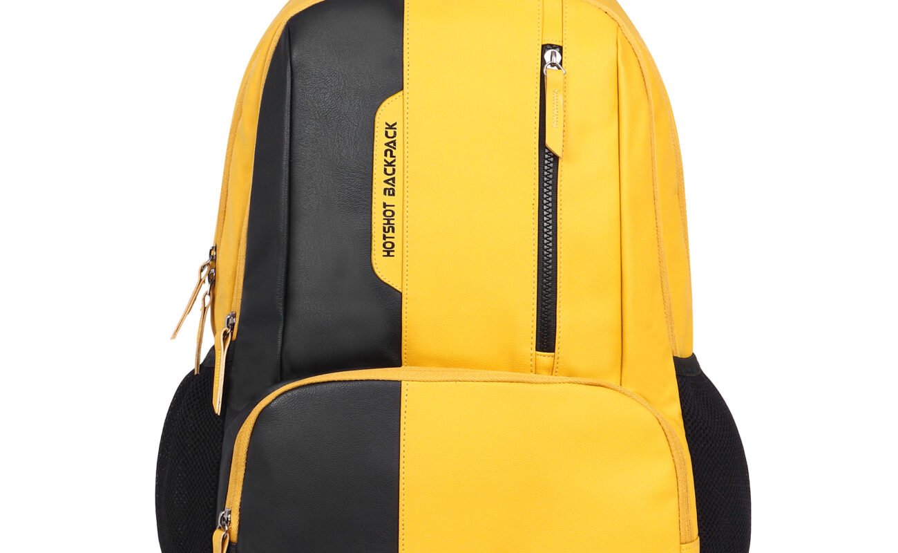 HOTSHOT Large 32 L Laptop Backpack HOTSHOT BAGS VINTAGE FAUX LEATHER|LAPTOP BAG|MEN & WOMEN|OFFICE BACKPACK|COLLEGE BACKPACK