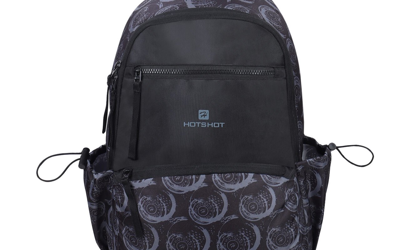 HOTSHOT Medium 28 L Laptop Backpack HOTSHOT BAGS|URBANITE_1402|TROLLEY SLEEVE BACKPACK|15.6INCH|OFFICE BAG|COLLEGE BAG|SCHOOL BAG (BLACK)