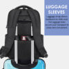 HOTSHOT LAPTOP BAGS ATLAS_1418| CARD,PHONE & KEY HOLDER|USB CHARGING PORT|TROLLEY SLEEVE|OFFICE BAG |LAPTOP BACKPACK| COLLEGE BACKPACK|WATER RESISTANT 22 LITERS - Image 5