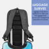 HOTSHOT LAPTOP BAGS PHANTOM_1422| CARD,PHONE & KEY HOLDER|USB CHARGING PORT|TROLLEY SLEEVE|OFFICE BAG |LAPTOP BACKPACK| COLLEGE BACKPACK|WATER RESISTANT 28 LITERS - Image 7