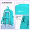 BEAUTY GIRLS LAPTOP BAG_1615|COLLEGE BACKPACK|ANTI THEFT POCKET|TROLLEY SLEEVE|LAPTOP BACKPACK |SCHOOL BAG| TUTION BAG|15.6 IN|FOR GIRLS & WOMEN|WATER RESISTANT 22 LITERS - Image 6