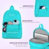 BEAUTY GIRLS LAPTOP BAG_1615|COLLEGE BACKPACK|ANTI THEFT POCKET|TROLLEY SLEEVE|LAPTOP BACKPACK |SCHOOL BAG| TUTION BAG|15.6 IN|FOR GIRLS & WOMEN|WATER RESISTANT 22 LITERS - Image 3