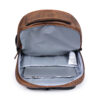 HOTSHOT BAGS VINTAGE SERIES|FAUX LEATHER| LAPTOP BACKPACK|15.6 INCH|OFFICE BAG|COLLEGE BACKPACK |TUTION BAG|SCHOOL BAG |18 INCH|BOYS & GIRLS|MEN & WOMEN |30 LITER LAPTOP BACKPACK - Image 5