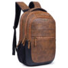 HOTSHOT BAGS VINTAGE SERIES|FAUX LEATHER| LAPTOP BACKPACK|15.6 INCH|OFFICE BAG|COLLEGE BACKPACK |TUTION BAG|SCHOOL BAG |18 INCH|BOYS & GIRLS|MEN & WOMEN |30 LITER LAPTOP BACKPACK - Image 2