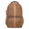 HOTSHOT BAGS VINTAGE SERIES_0518 32L FAUX LEATHER 15.6 INCH|LAPTOP BAG|TROLLY SLEEVE |SCHOOL BAG|OFFICE BACKPACK |COLLEGE BACKPACK|18 INCH|WATER RESISTANT|LAPTOP BACKPACK FOR MEN