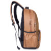 HOTSHOT BAGS VINTAGE SERIES_0518 32L FAUX LEATHER 15.6 INCH|LAPTOP BAG|TROLLY SLEEVE |SCHOOL BAG|OFFICE BACKPACK |COLLEGE BACKPACK|18 INCH|WATER RESISTANT|LAPTOP BACKPACK FOR MEN - Image 4