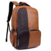 HOTSHOT BAGS VINTAGE SERIES_1411 32L FAUX LEATHER |15.6 INCH|LAPTOP BAG|TROLLY SLEEVE |SCHOOL BAG|OFFICE BACKPACK |COLLEGE BACKPACK|WATER RESISTANT|18 INCH|LAPTOP BACKPACK FOR MEN & WOMEN - Image 2