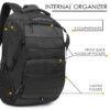 HOTSHOT BAGS ALLROUNDER_1415 32L|LAPTOP BAG|CHEST STRAP|15.6 INCH|OFFICE BACKPACK |SCHOOL BAG|COLLEGE BACKPACK| 19 INCH|MEN & WOMEN |WATER RESISTANT|LAPTOP BACKPACK FOR MEN - Image 8