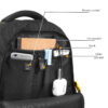 HOTSHOT BAGS ROVER PRO_1416 35L|LAPTOP BAG|TROLLEY SLEEVE|DETACHABLE KEY RING HOLDER|15.6 INCH|OFFICE BACKPACK |COLLEGE BACKPACK|19 INCH|MEN & WOMEN|WATER RESISTANT|LAPTOP BACKPACK FOR MEN - Image 7
