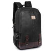 HOTSHOT BAGS VINTAGE_1452 28L FAUX LEATHER 15.6 INCH|LEATHER BAG| OFFICE BACKPACK | COLLEGE BACKPACK|WATER RESISTANT|19 INCH|MEN & WOMEN|LAPTOP BACKPACK - Image 3