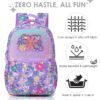 BEAUTY GIRLS BY HOTSHOT|SMILEY_1630|SCHOOL BAG|LARGE SIZE|TUTION BAG|COLLEGE BACKPACK|WATER RESISTANT |17 INCH|32 LITERS SCHOOL BAG FOR GIRLS - Image 8