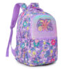 BEAUTY GIRLS BY HOTSHOT|SMILEY_1630|SCHOOL BAG|LARGE SIZE|TUTION BAG|COLLEGE BACKPACK|WATER RESISTANT |17 INCH|32 LITERS SCHOOL BAG FOR GIRLS - Image 2