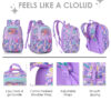 BEAUTY GIRLS BY HOTSHOT|SMILEY_1630|SCHOOL BAG|LARGE SIZE|TUTION BAG|COLLEGE BACKPACK|WATER RESISTANT |17 INCH|32 LITERS SCHOOL BAG FOR GIRLS - Image 6