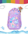 BEAUTY GIRLS BY HOTSHOT AQUA_1645 |3D EMBOSSED DESGIN| SCHOOL BAG|TUTION BAG|KIDS BAG|WATER RESISTANT|19 INCH|FOR GIRLS |30 LITERS BACKPACK FOR GIRLS - Image 7