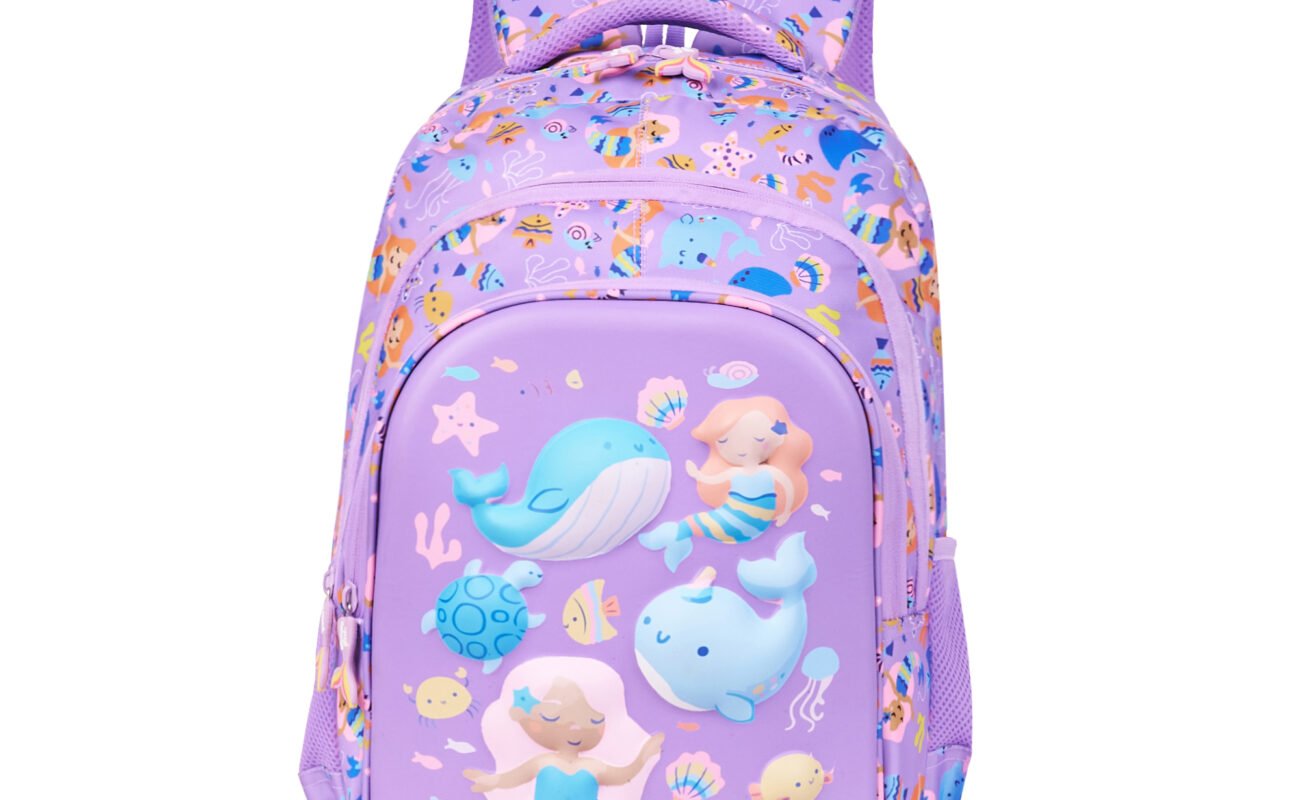 BEAUTY GIRLS BY HOTSHOT AQUA_1645 |3D EMBOSSED DESGIN| SCHOOL BAG|TUTION BAG|KIDS BAG|WATER RESISTANT|19 INCH|FOR GIRLS |30 LITERS BACKPACK FOR GIRLS