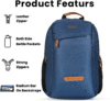 HOTSHOT BAG CROSS_1390|LAPTOP BACKPACK|SCHOOL BAG|TUTION |COLLEGE|WATER RESISTANT BACKPACK|17 INCH|FOR BOYS & GIRLS|FOR MEN & WOMEN |25 LITERS BACKPACK - Image 8