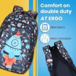 HOTSHOT Bag Planet_1465|3D Embossed Design|School ||TUTUION |Water Resistant|Kids & Childrens Backpack|19 INCH|for Boys & Girls|32 LITERS Kids Backpack - Image 7