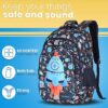 HOTSHOT Bag Planet_1465|3D Embossed Design|School ||TUTUION |Water Resistant|Kids & Childrens Backpack|19 INCH|for Boys & Girls|32 LITERS Kids Backpack - Image 6