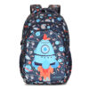 HOTSHOT Bag Planet_1465|3D Embossed Design|School ||TUTUION |Water Resistant|Kids & Childrens Backpack|19 INCH|for Boys & Girls|32 LITERS Kids Backpack