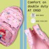 BEAUTY GIRLS BY HOTSHOT 1606|SCHOOL BAG|TUTION BAG|COLLEGE BACKPACK|LARGE SIZE|WATER RESISTANT|19 INCH|FOR GIRLS & WOMEN|32 LITERS BACKPACK - Image 4