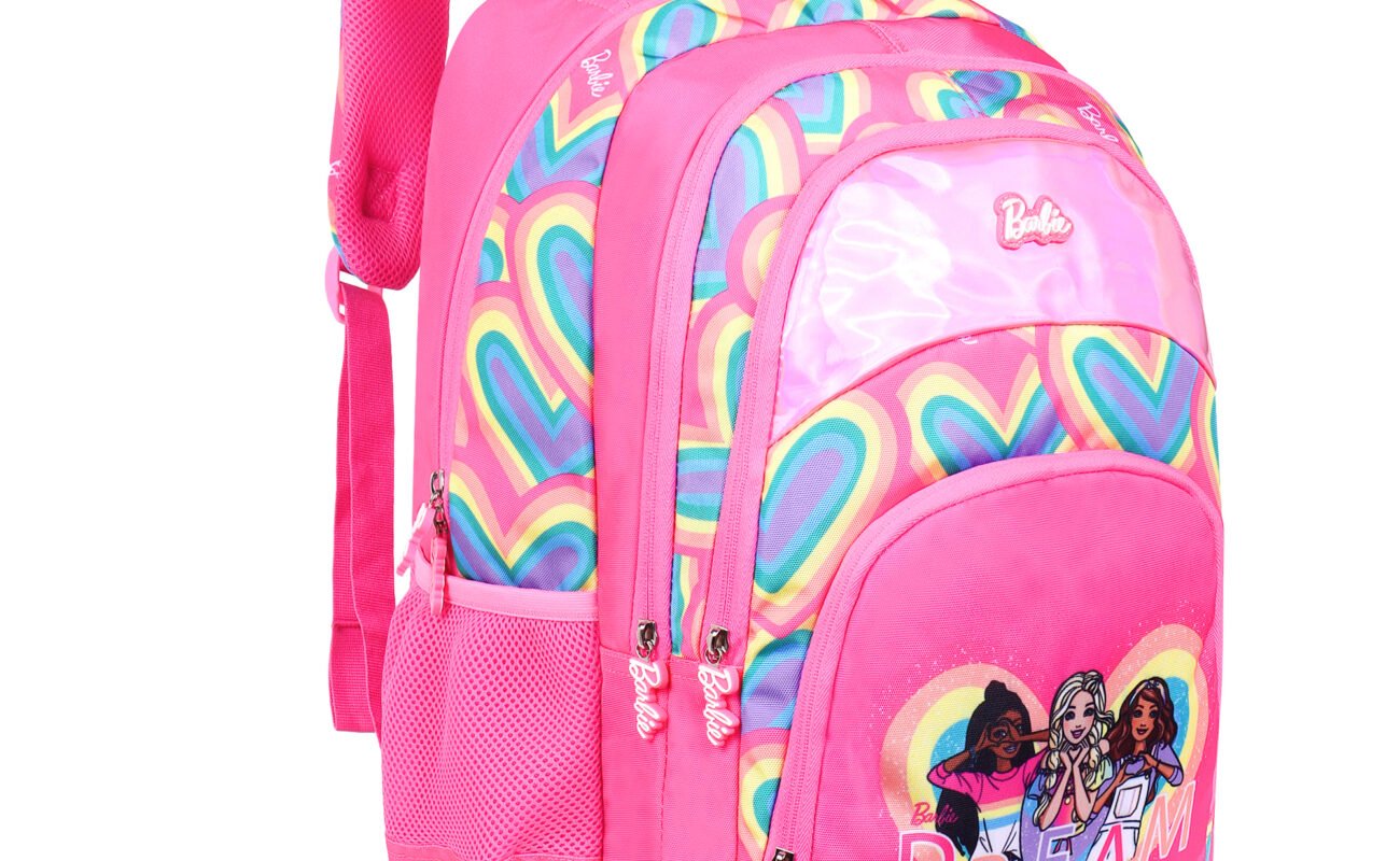 HOTSHOT BARBIE SCHOOL BAG FOR KIDS|TUTION BAG|19 INCH|GIRLS & WOMEN|30 L LARGE BACKPACK