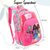 HOTSHOT BARBIE SCHOOL BAG FOR KIDS|TUTION BAG|19 INCH|GIRLS & WOMEN|30 L LARGE BACKPACK - Image 6