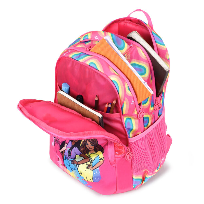 HOTSHOT BARBIE SCHOOL BAG FOR KIDS|TUTION BAG|19 INCH|GIRLS & WOMEN|30 L LARGE BACKPACK - Image 4
