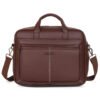 HOTSHOT EXECUTIVE_2001|LEATHER MESSANGER BAG|LAPTOP MESSANGER BAG|LAPTOP SLING BAG|OFFICE BAG|SHOULDER BAG|15.6 INCH|WATER RESISTANT |20 L LAPTOP BAG FOR MEN & WOMEN