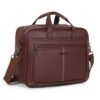 HOTSHOT EXECUTIVE_2001|LEATHER MESSANGER BAG|LAPTOP MESSANGER BAG|LAPTOP SLING BAG|OFFICE BAG|SHOULDER BAG|15.6 INCH|WATER RESISTANT |20 L LAPTOP BAG FOR MEN & WOMEN - Image 4