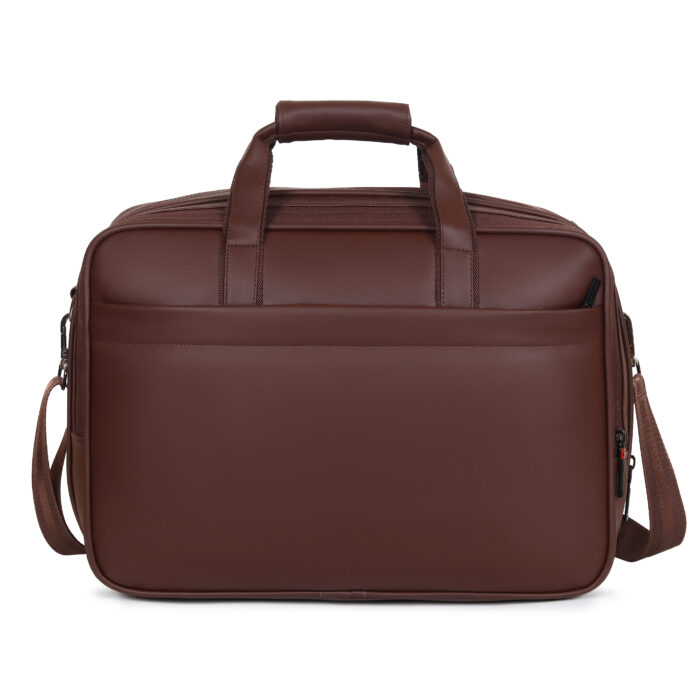 HOTSHOT EXECUTIVE_2003|LEATHER MESSANGER BAG|LAPTOP MESSAMGER BAG|LAPTOP SLING BAG|OFFICE BAG|EXPANDABLE DESIGN|15.6 INCH|WATER RESISTANT |25 L LAPTOP BAG FOR MEN & WOMEN - Image 10