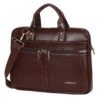 HOT SHOT EXECUTIVE_2004|LEATHER MESSANGER BAG|LAPTOP MESSANGER BAG|LAPTOP SLING BAG|OFFICE BAG|TROLLY SLEEVE|15.6 INCH|WATER RESISTANT |10 L LAPTOP BAG FOR MEN & WOMEN - Image 4