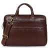 HOTSHOT EXECUTIVE_2004|LEATHER MESSANGER BAG|LAPTOP MESSAMGER BAG|LAPTOP SLING BAG|OFFICE BAG|TROLLY SLEEVE|15.6 INCH|WATER RESISTANT |10 L LAPTOP BAG FOR MEN & WOMEN - Image 2