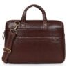 HOT SHOT EXECUTIVE_2004|LEATHER MESSANGER BAG|LAPTOP MESSANGER BAG|LAPTOP SLING BAG|OFFICE BAG|TROLLY SLEEVE|15.6 INCH|WATER RESISTANT |10 L LAPTOP BAG FOR MEN & WOMEN - Image 2