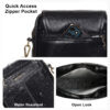 HOTSHOT TRIPSTER_2007|FAUX LEATHER SLING BAG|SIDE BAG|TRAVEL BAG|SHOULDER BAG|PASSPORT BAG|CROSS BODY BAG|WATER RESISTANT|7 LITER SLING BAG FOR MEN & WOMEN - Image 10