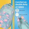 BEAUTY GIRLS BY HOTSHOT FLORAL_0523|SCHOOL BAG|TUTION BAG|COLLEGE BACKPACK|LARGE SIZE|WATER RESISTANT|19 INCH|FOR GIRLS & WOMEN|36 LITERS BACKPACK - Image 5