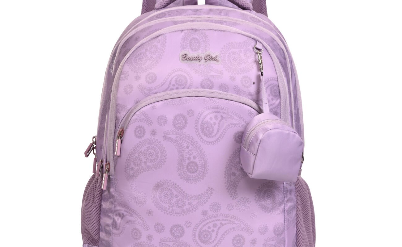 BEAUTY GIRLS BY HOTSHOT|MAGICPACK_1616|SCHOOL BAG WITH JOYPOUCH|LARGE SIZE|TUTION BAG|COLLEGE BACKPACK|WATER RESISTANT BAG|40 LITERS SCHOOL BAG |FOR GIRLS & WOMEN