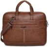 HOTSHOT EXECUTIVE_2012|LEATHER MESSANGER BAG|LAPTOP MESSAMGER BAG|LAPTOP SLING BAG|OFFICE BAG|EXPANDABLE DESIGN|15.6 INCH|WATER RESISTANT |8 L LAPTOP BAG FOR MEN & WOMEN