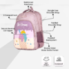 HOTSHOT ICECREAM_1812|school bag for boys|bag for kids|school bag for girls|backpack for boys |19 INCH|water resistant|for boys & girls|32L school bags - Image 5
